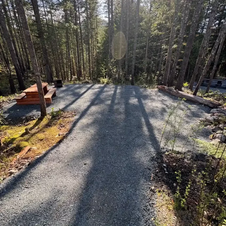 Wood lake campground site 41
