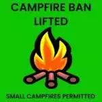 Fire ban lifted 600x600